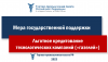 В рамках федерального проекта «Акселерация субъектов малого и среднего предпринимательства» АО «Корпорация «МСП» оказывает поддержку быстрорастущим высокотехнологичным, инновационным субъектам МСП («газелям»)